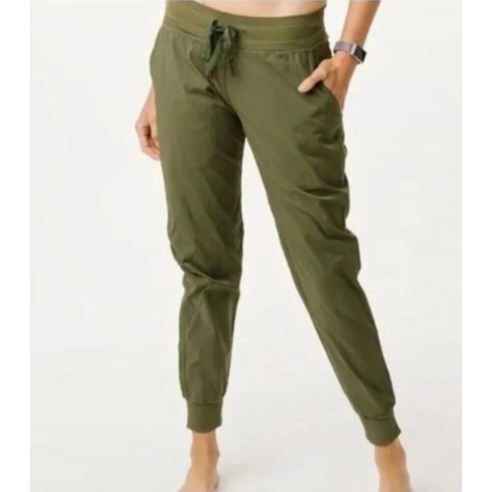 Zyia Active Olive Green Stretch Trail Jogger Pants - XL - Picture 10 of 10